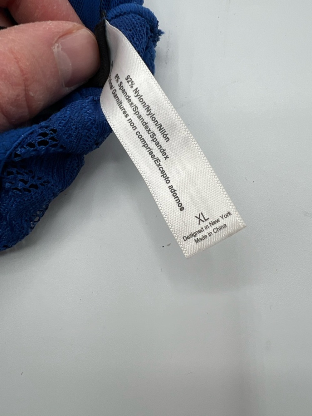 💙 Royal Blue Lace Lingerie Set – Bra XL + Panties L (2 Pair) 💙 - Picture 7 of 10